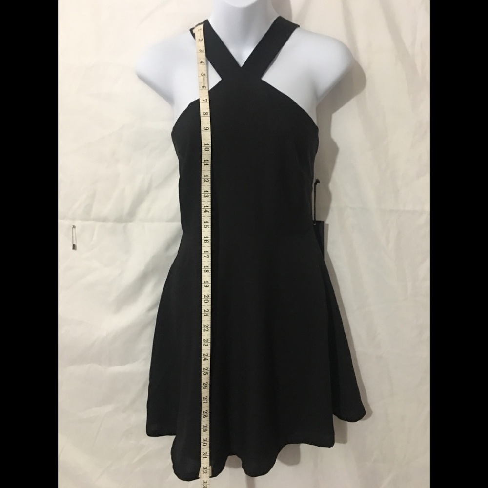 BLACK SLEEVELESS DRESS - Picture 4 of 6